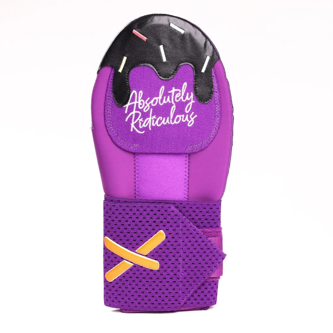 grape concord sliding mitt