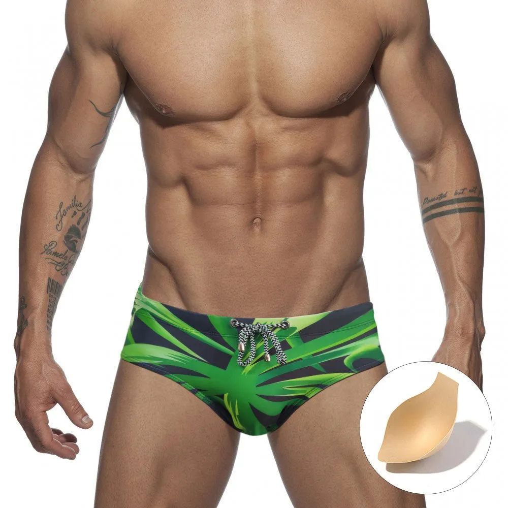 Green Bamboo Swim Briefs