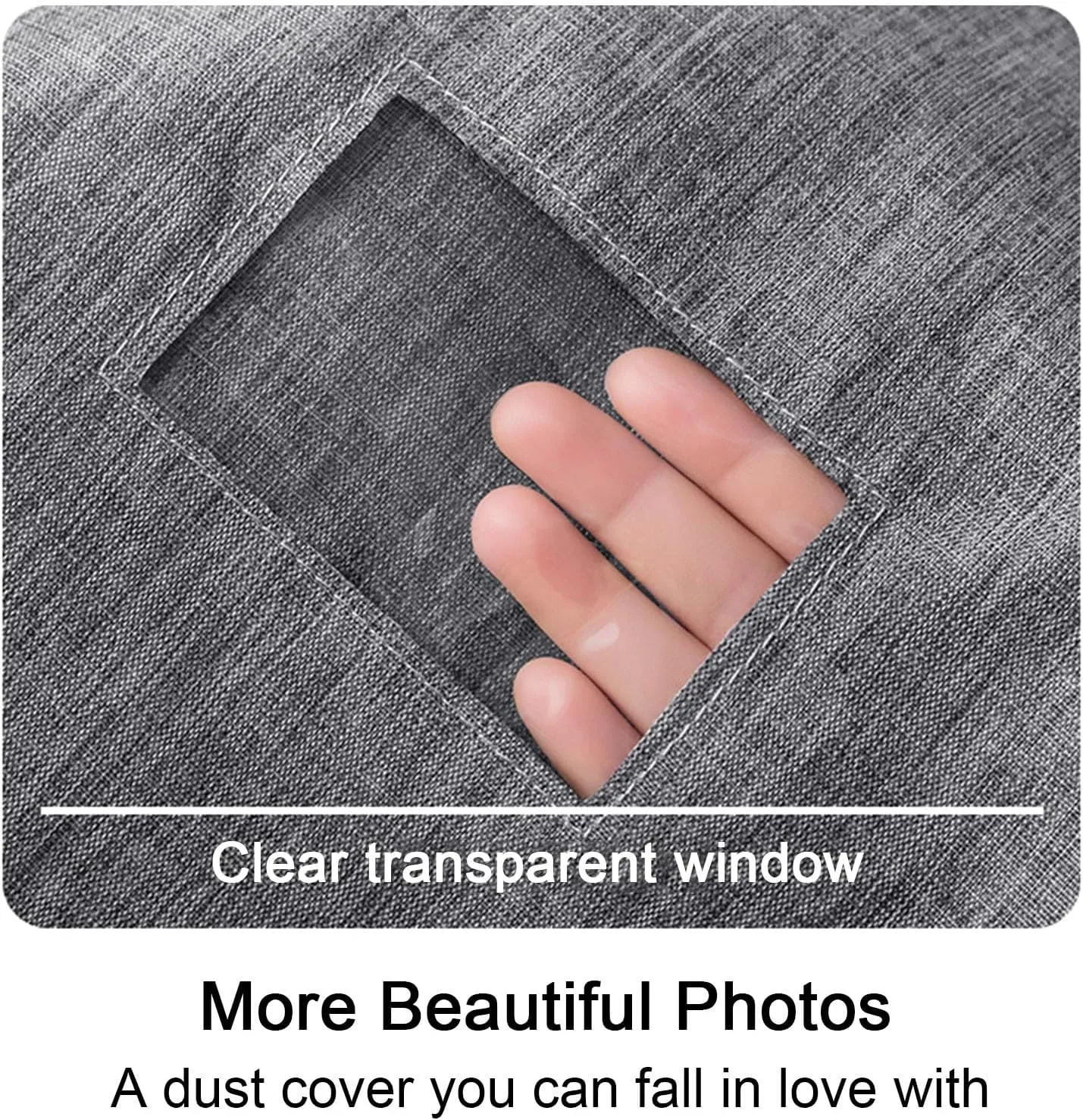 Hanging Garment Bag, Suit Bags, Oxford Cloth Material, All-round Protection, Suitable for Storing Coats, Suits, Down Jackets(Gray,58x90cm x35in)
