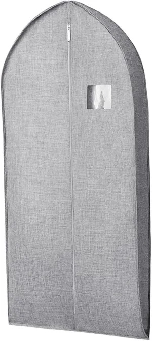 Hanging Garment Bag, Suit Bags, Oxford Cloth Material, All-round Protection, Suitable for Storing Coats, Suits, Down Jackets(Gray,58x90cm x35in)