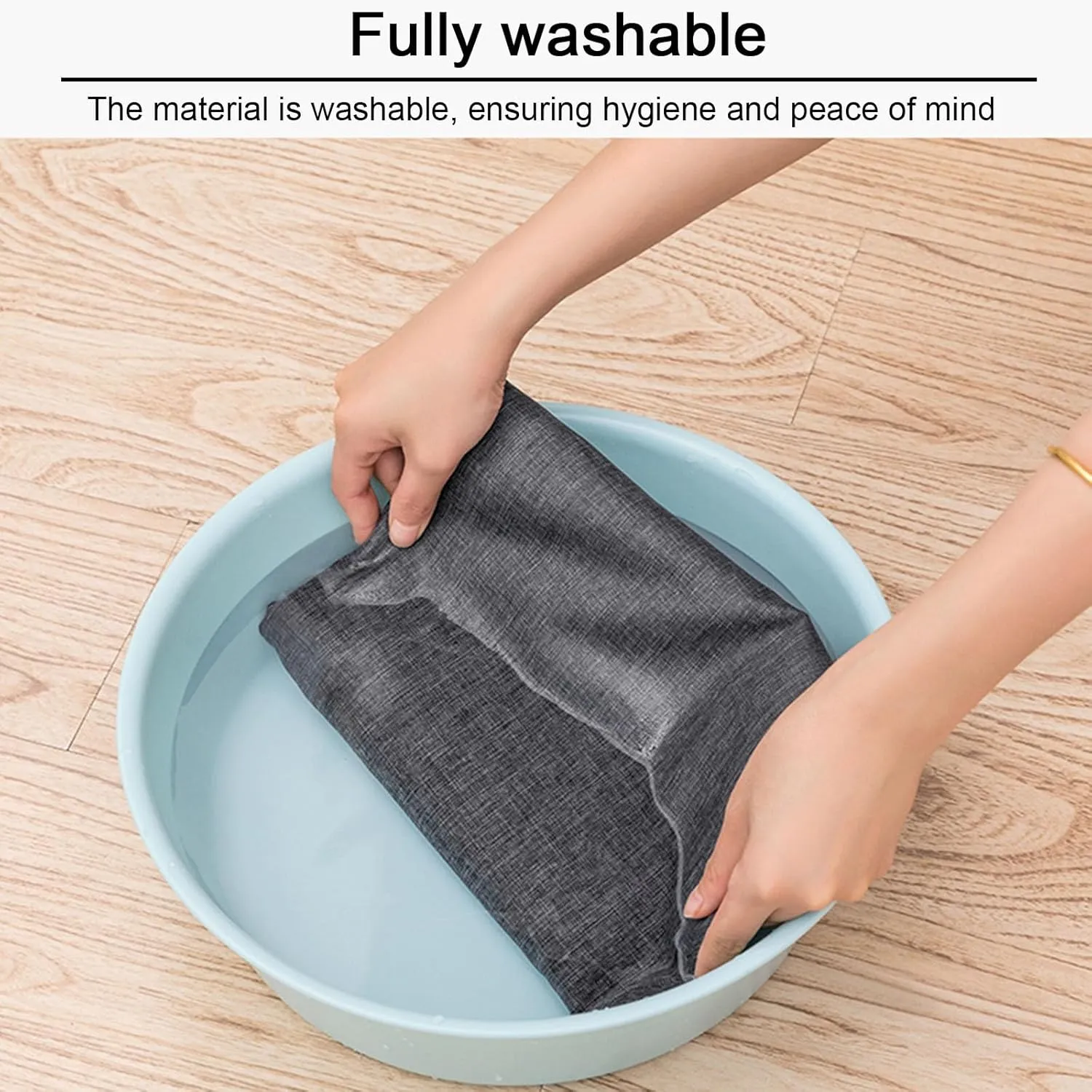 Hanging Garment Bag, Suit Bags, Oxford Cloth Material, All-round Protection, Suitable for Storing Coats, Suits, Down Jackets(Gray,58x90cm x35in)