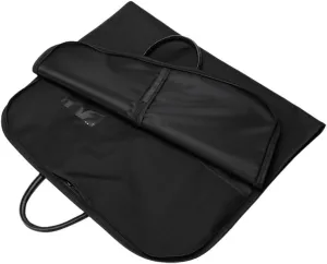 Housoutil Garment Bags Garment Bag Travel Garment Bag Foldable Suit Bag with Pockets Handles Gusseted Suit Cover Dress Protector for Business Outdoor Travel Black Travel Garment Bag Garment Bag