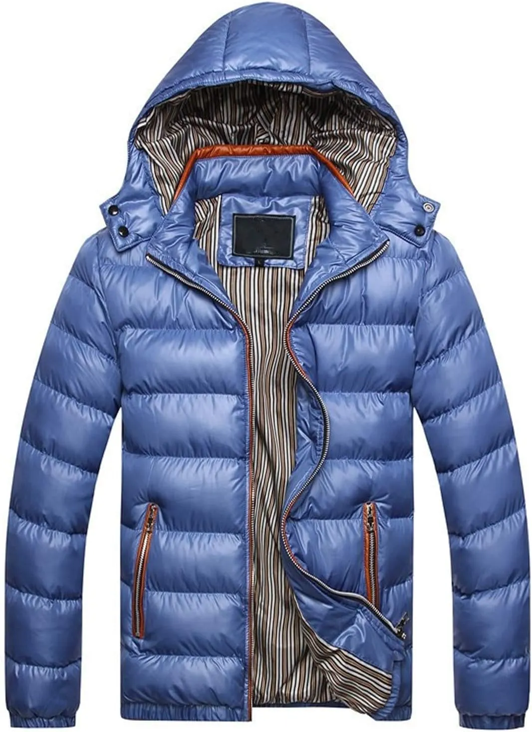 Jacket Cotton Padded Removable Cotton Winter Coat Warm Thickening Men's Hat Men's Coats Jackets Down Coat