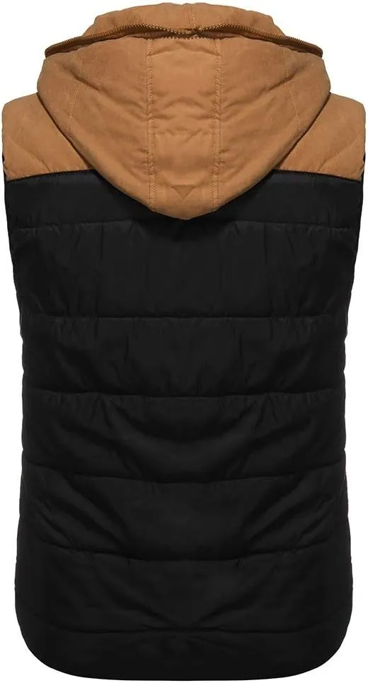 Jacket Men's Hoodie Autumn Winter Zipper Fashion Color Waistcoat Vest Top Coat Jackets for Men