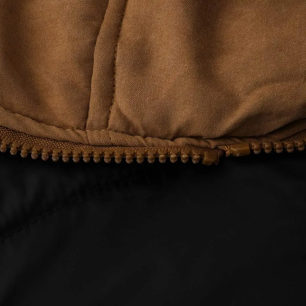 Jacket Men's Hoodie Autumn Winter Zipper Fashion Color Waistcoat Vest Top Coat Jackets for Men