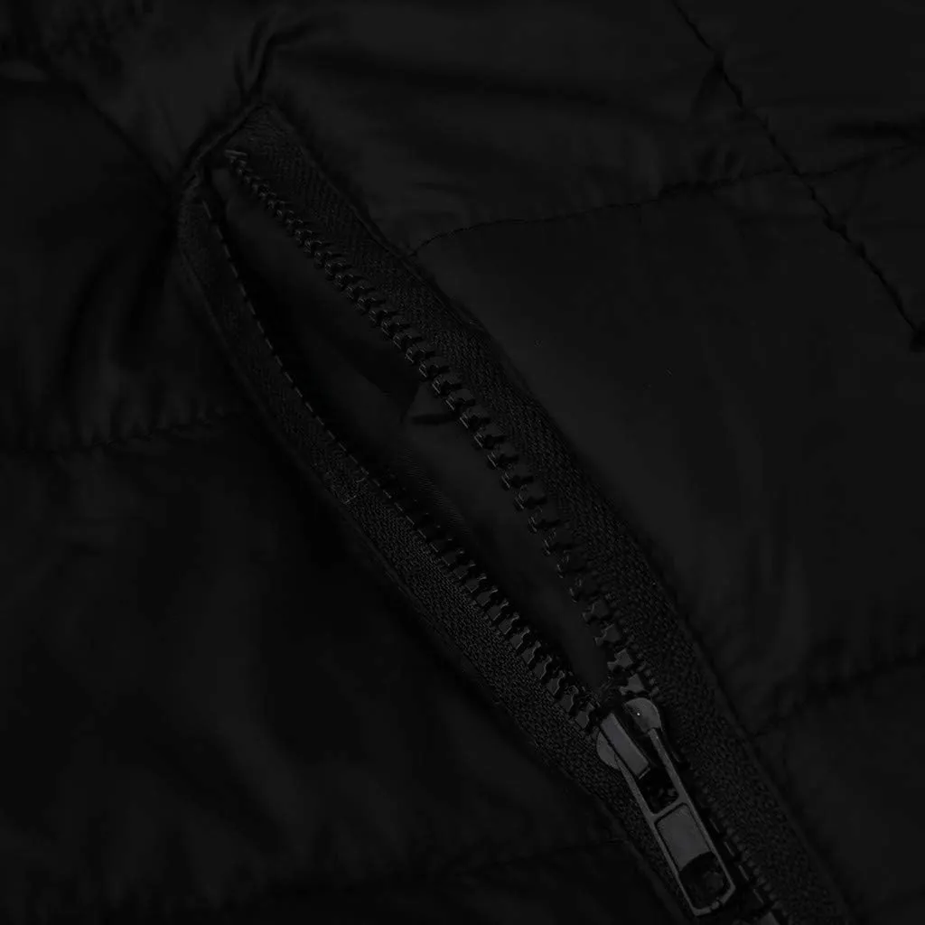 Jacket Men's Hoodie Autumn Winter Zipper Fashion Color Waistcoat Vest Top Coat Jackets for Men