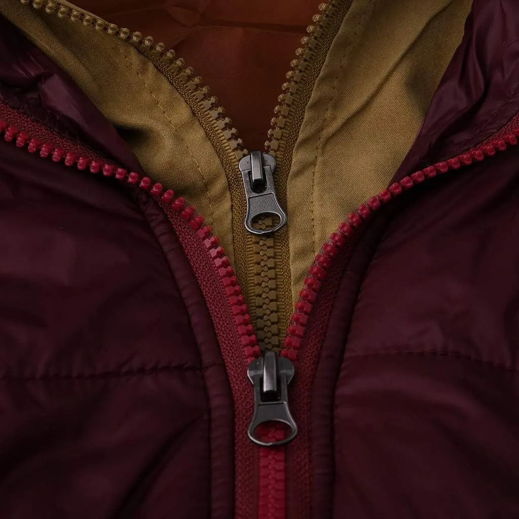 Jacket Men's Hoodie Autumn Winter Zipper Fashion Color Waistcoat Vest Top Coat Jackets for Men