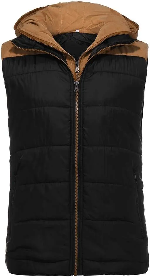 Jacket Men's Hoodie Autumn Winter Zipper Fashion Color Waistcoat Vest Top Coat Jackets for Men