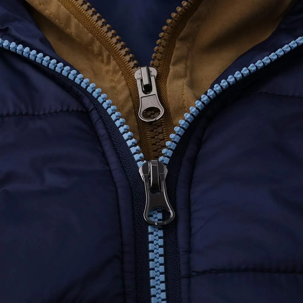 Jacket Men's Hoodie Autumn Winter Zipper Fashion Color Waistcoat Vest Top Coat Jackets for Men