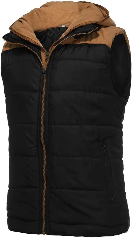 Jacket Men's Hoodie Autumn Winter Zipper Fashion Color Waistcoat Vest Top Coat Jackets for Men
