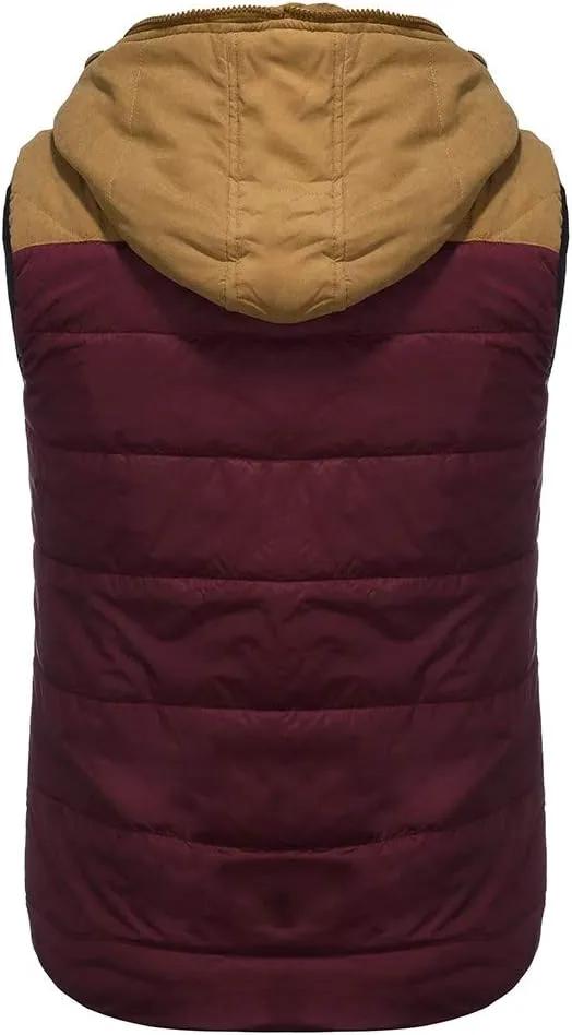 Jacket Men's Hoodie Autumn Winter Zipper Fashion Color Waistcoat Vest Top Coat Jackets for Men
