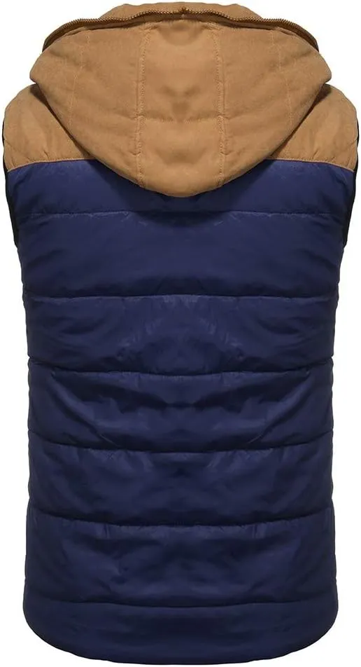 Jacket Men's Hoodie Autumn Winter Zipper Fashion Color Waistcoat Vest Top Coat Jackets for Men
