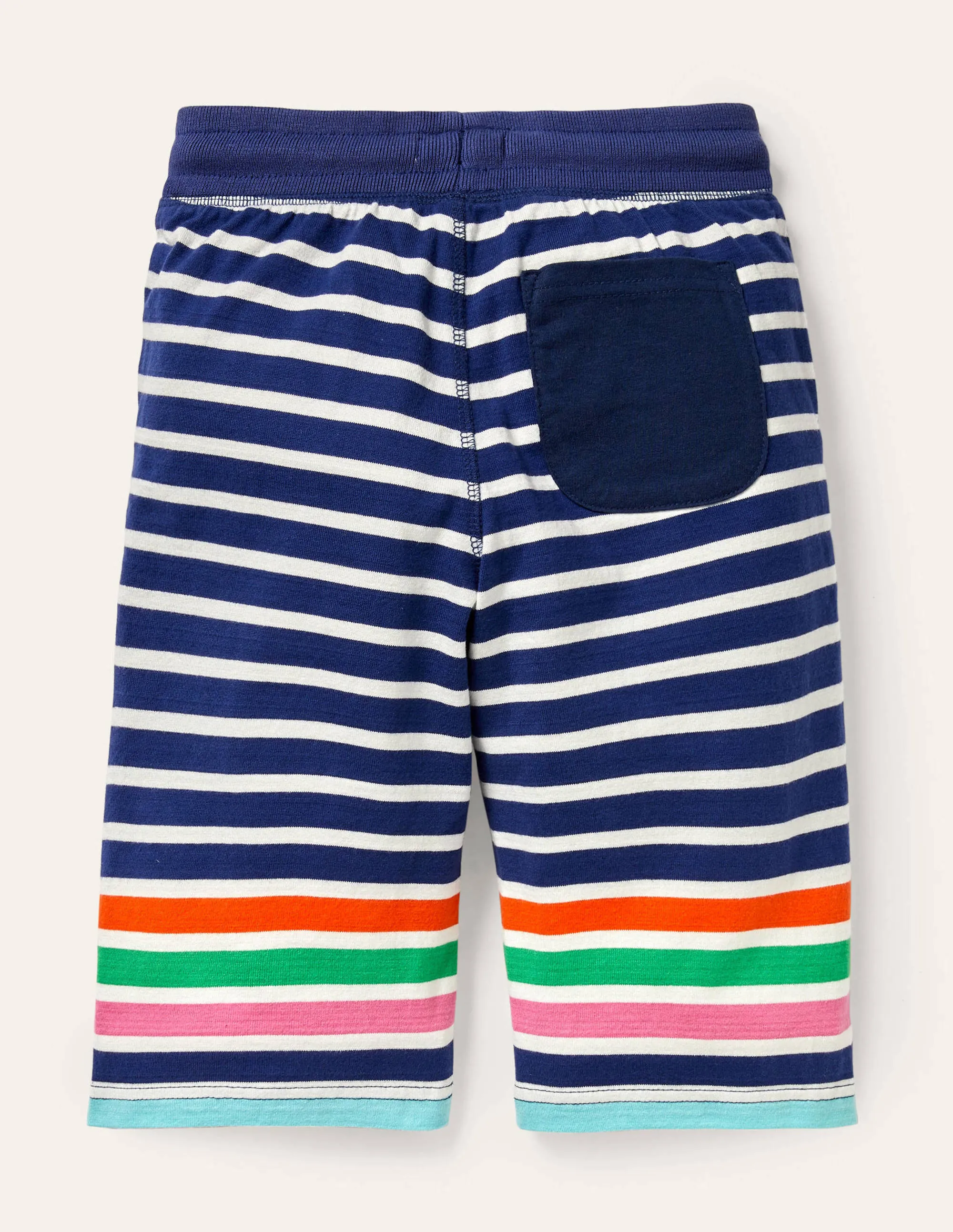 Jersey Baggies-Classic Navy/Ivory Multi