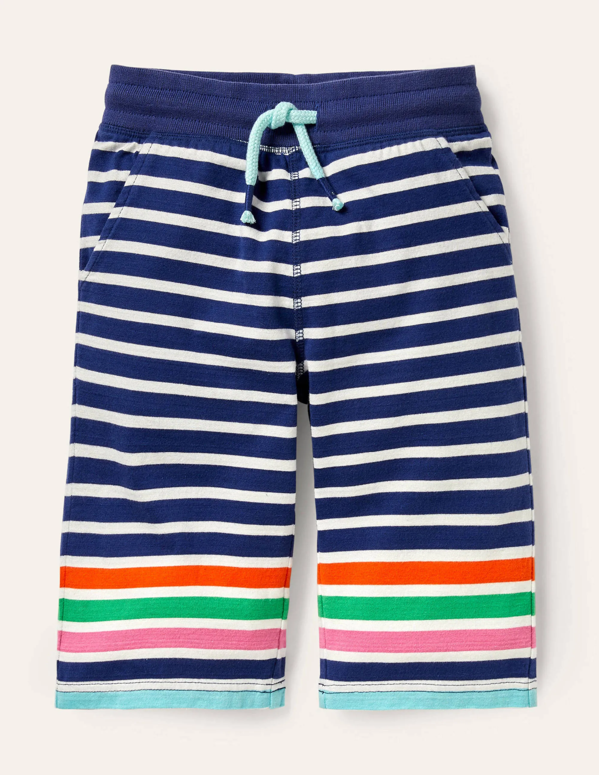 Jersey Baggies-Classic Navy/Ivory Multi