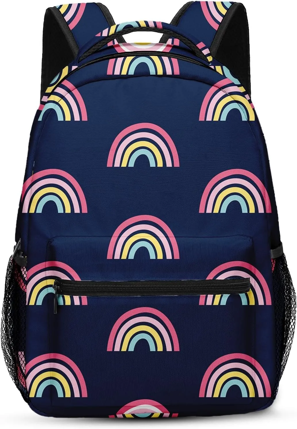 Kids Backpack Rainbow Unicorn Backpack for Girls Boys 4-6, Lightweight and Water Resistant kindergarten Bag Toddler Bookbag with Chest Strap