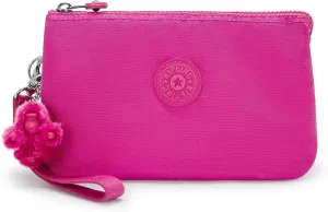 Kipling Women's Creativity Extra Large Wristlet, Versatile Cosmetics Kit, Lightweight Travel Organizer