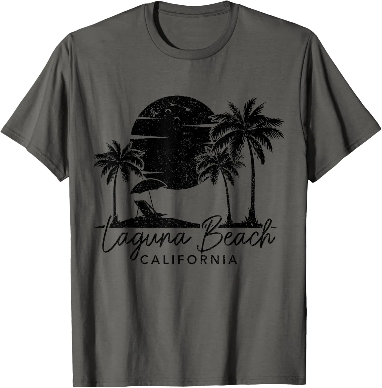 Laguna Beach California Surf Vintage Sunset Surfer Retro T-Shirt