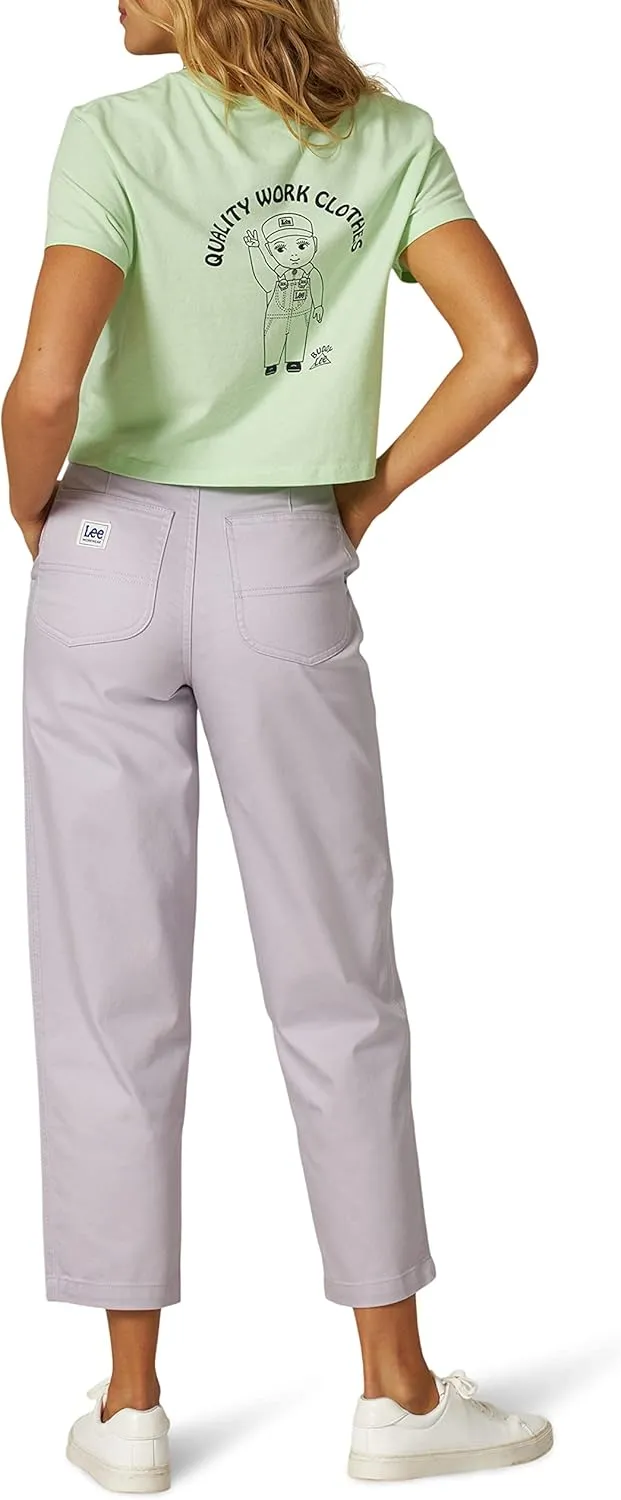 Lee Women's High Rise Chetopa Flat Front Chino Pant