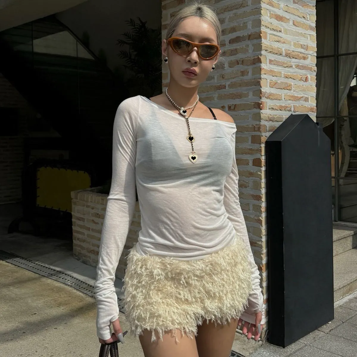 Lettie Feather Shorts