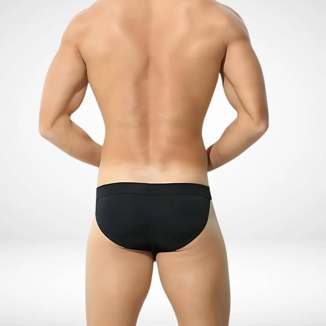 Low Waist Ice Silk Vibrant Color Briefs