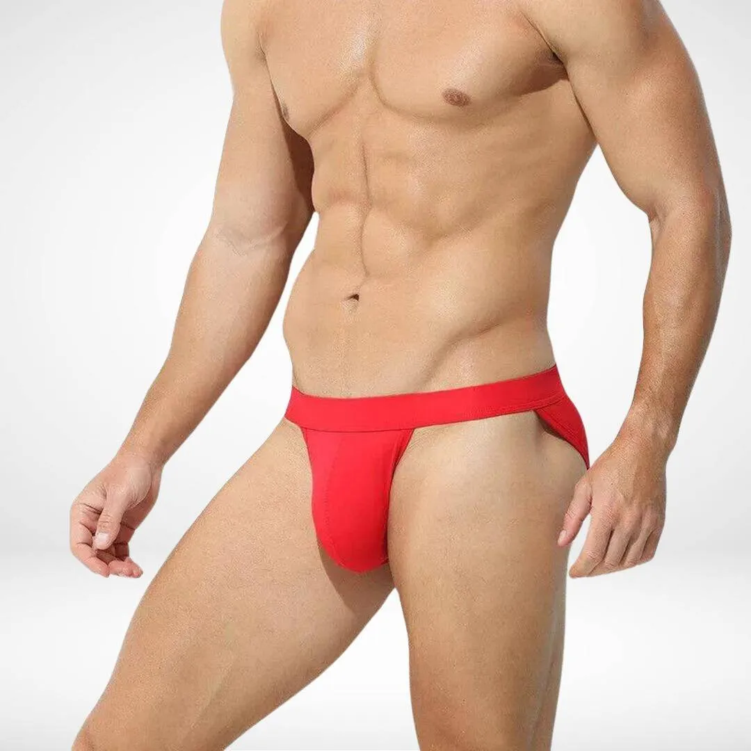 Low Waist Ice Silk Vibrant Color Briefs