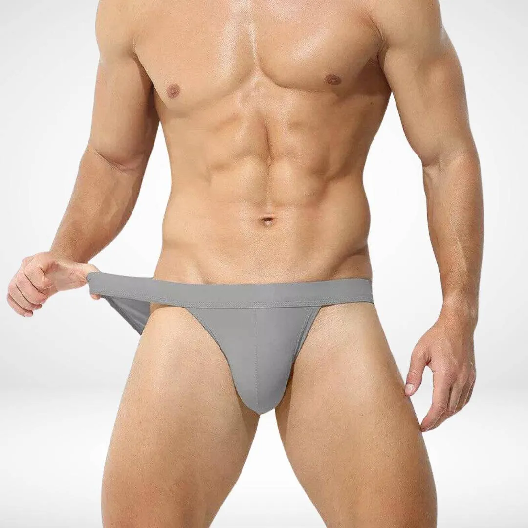 Low Waist Ice Silk Vibrant Color Briefs
