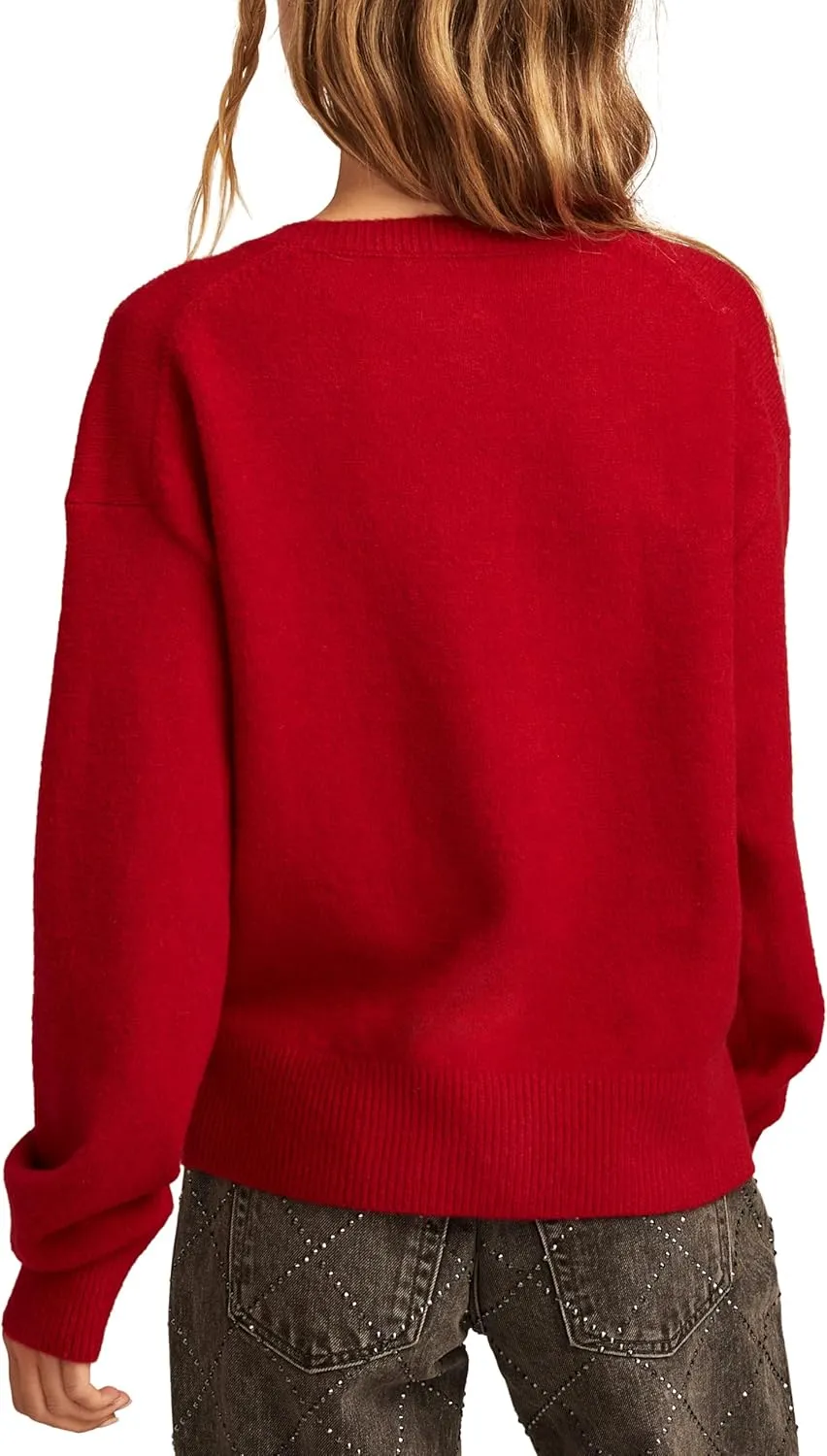 Lucky Brand Women's Cloudsoft Crew Neck Cardigan