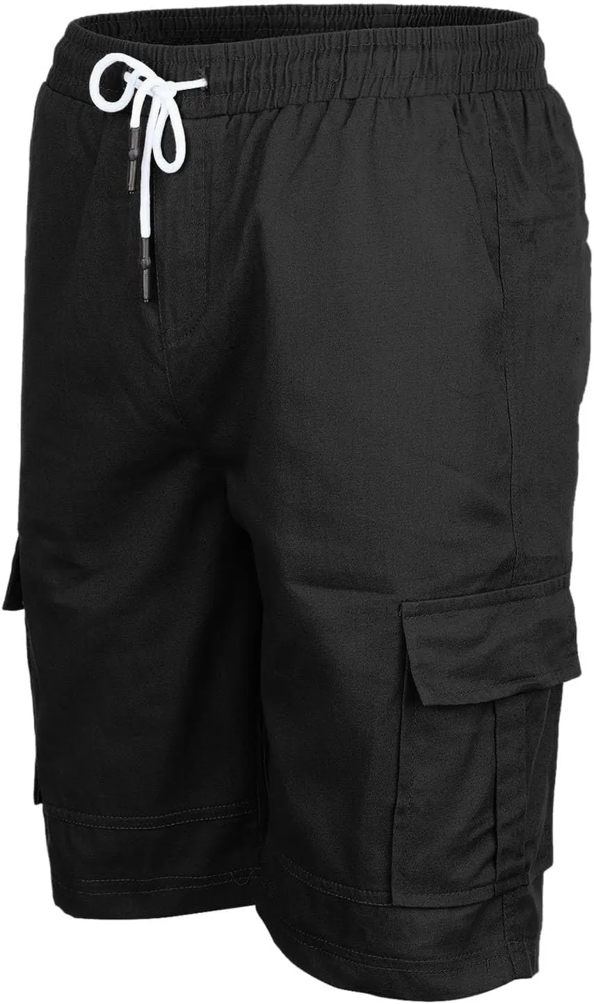 Mens 2024 Cargo Shorts Multi Pockets Combat Track Fashion Outdoor Hiking Bermuda Solid Hipster Street Versatile Casual Pants