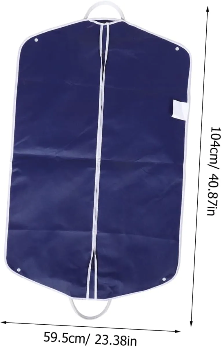 Men's Suit Storage Bag Portable Garment Bag for Business Travel Wedding Gown Dance Costumes Non-woven Fabric
