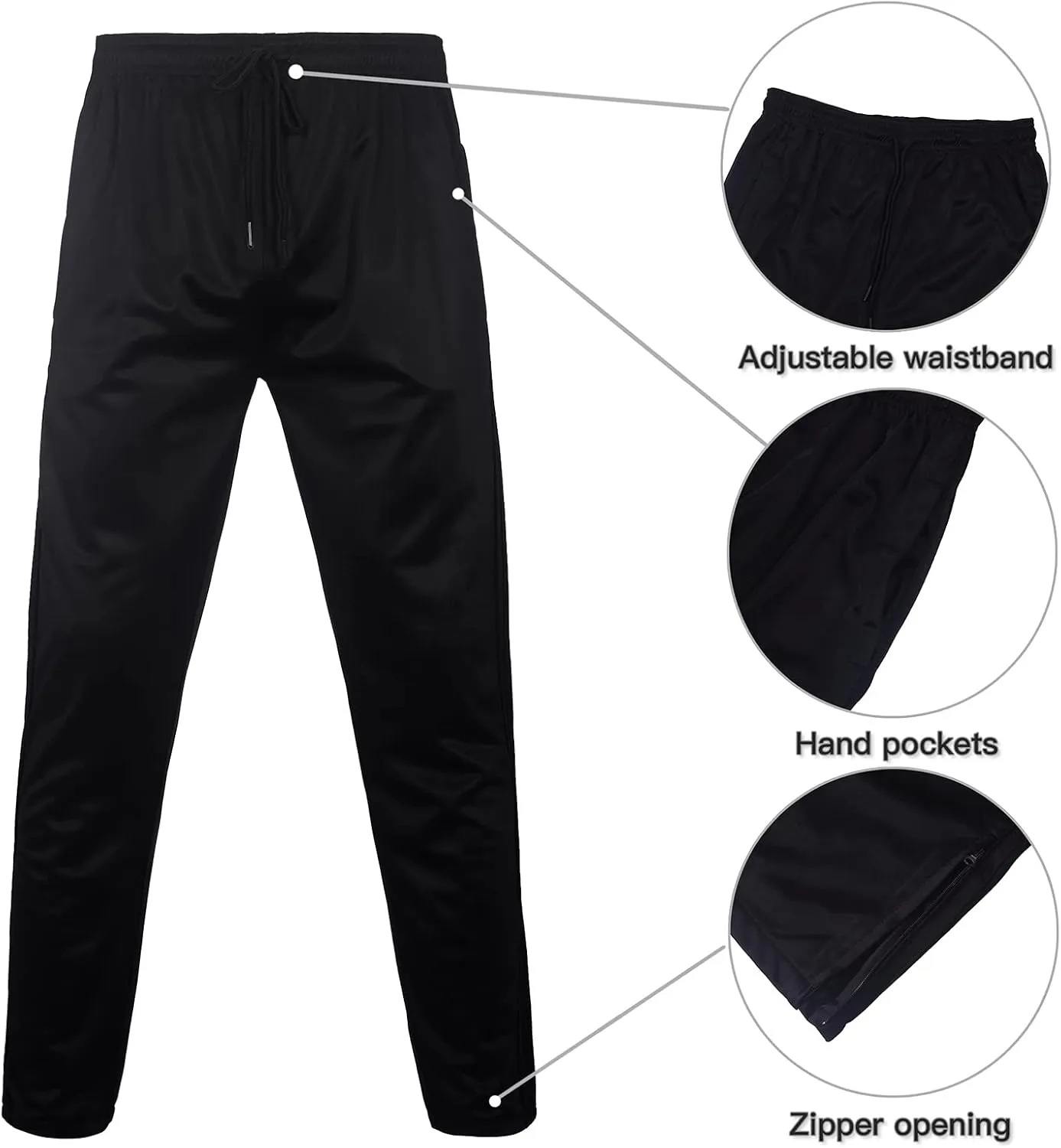 Men's Tracksuits 2 Piece Long Sleeve Athletic Full Zip Sweatsuits Jogging Suits Set