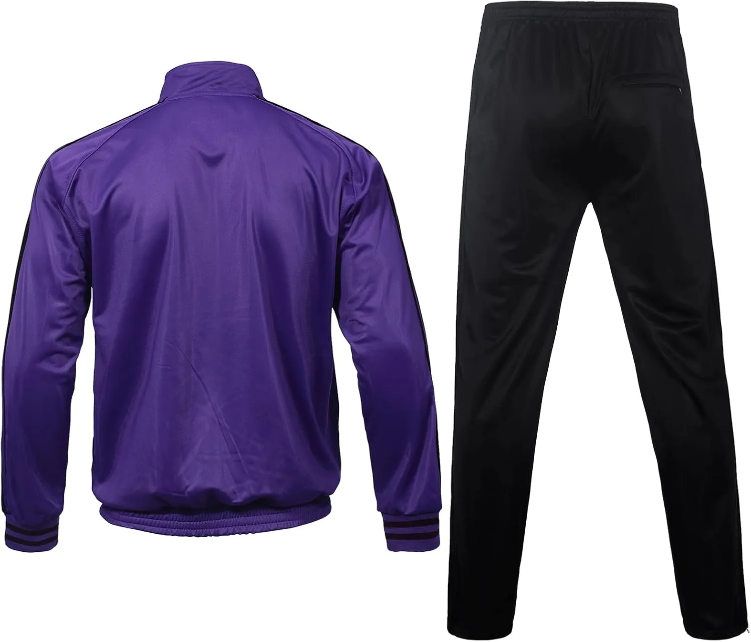Men's Tracksuits 2 Piece Long Sleeve Athletic Full Zip Sweatsuits Jogging Suits Set