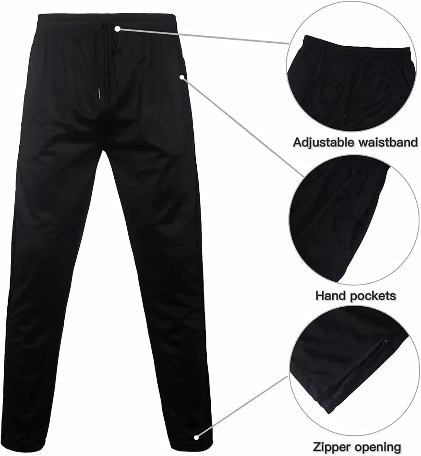 Men's Tracksuits 2 Piece Long Sleeve Athletic Full Zip Sweatsuits Jogging Suits Set