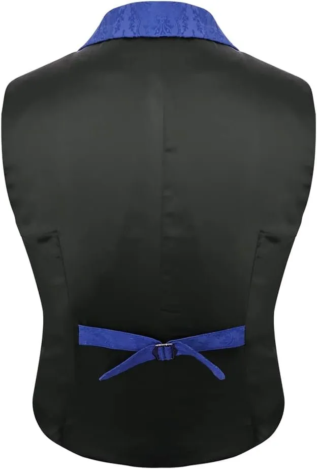 Mens Victorian Outerwear Suit Vest Steampunk Gothic Jacket Waistcoat