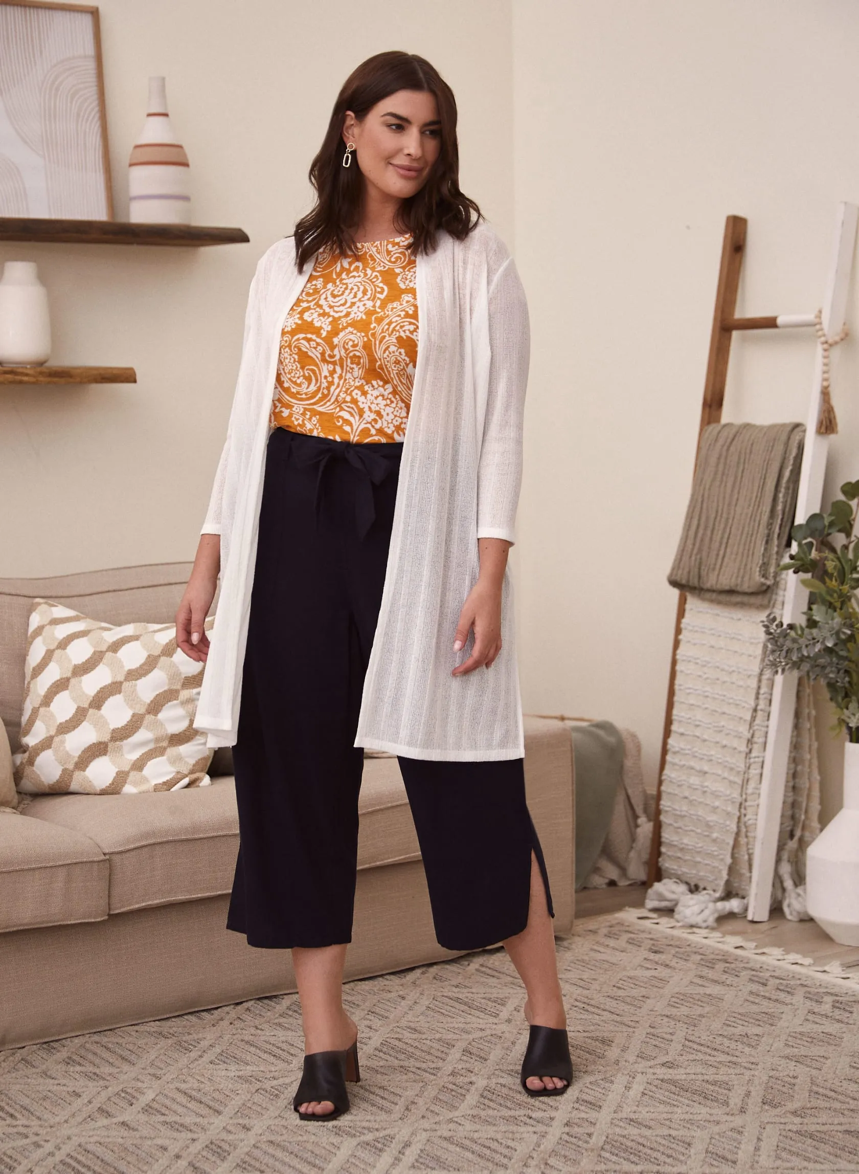 MID LENGHT SHEER COVERUP TD-20146
