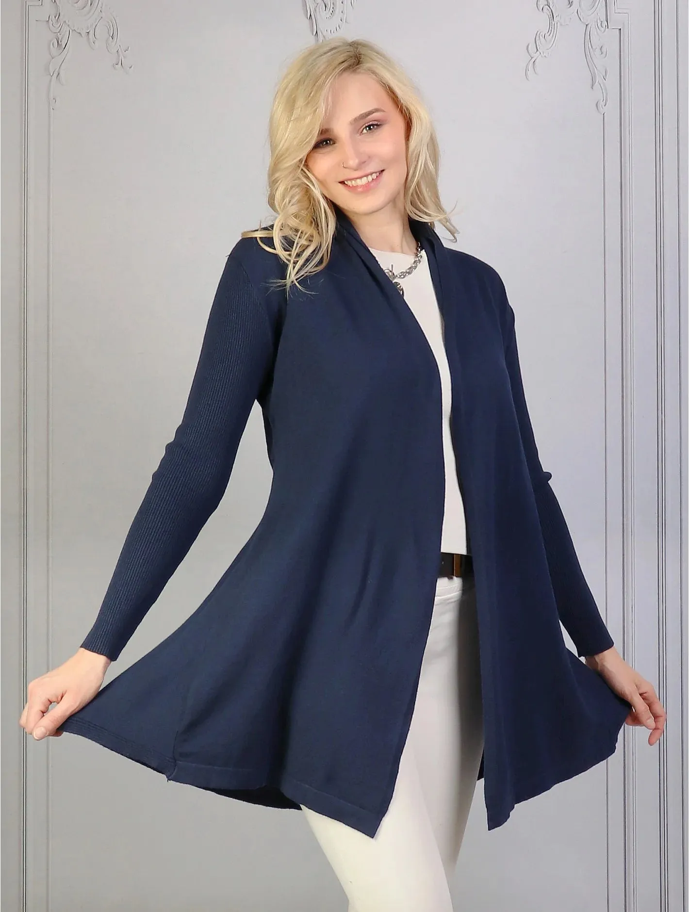 MID LENGHT SHEER COVERUP TD-20146
