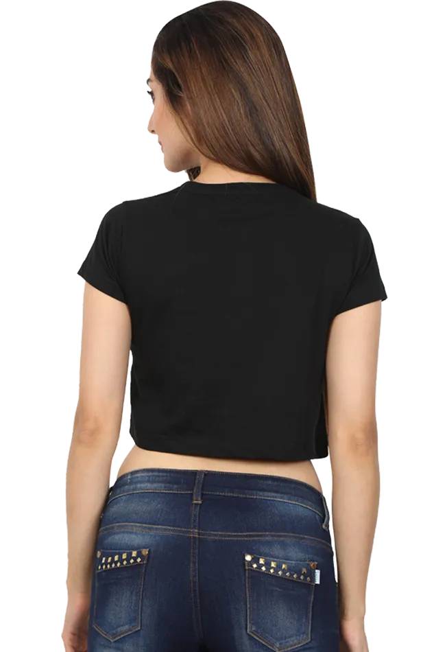 Multitasking Queen – Too Many Tabs, Zero Chill Graphic Crop Top