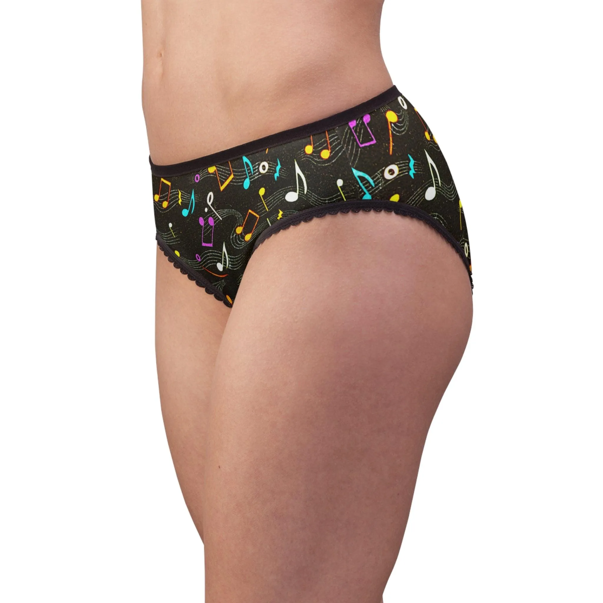 Musical Notes Women's Briefs