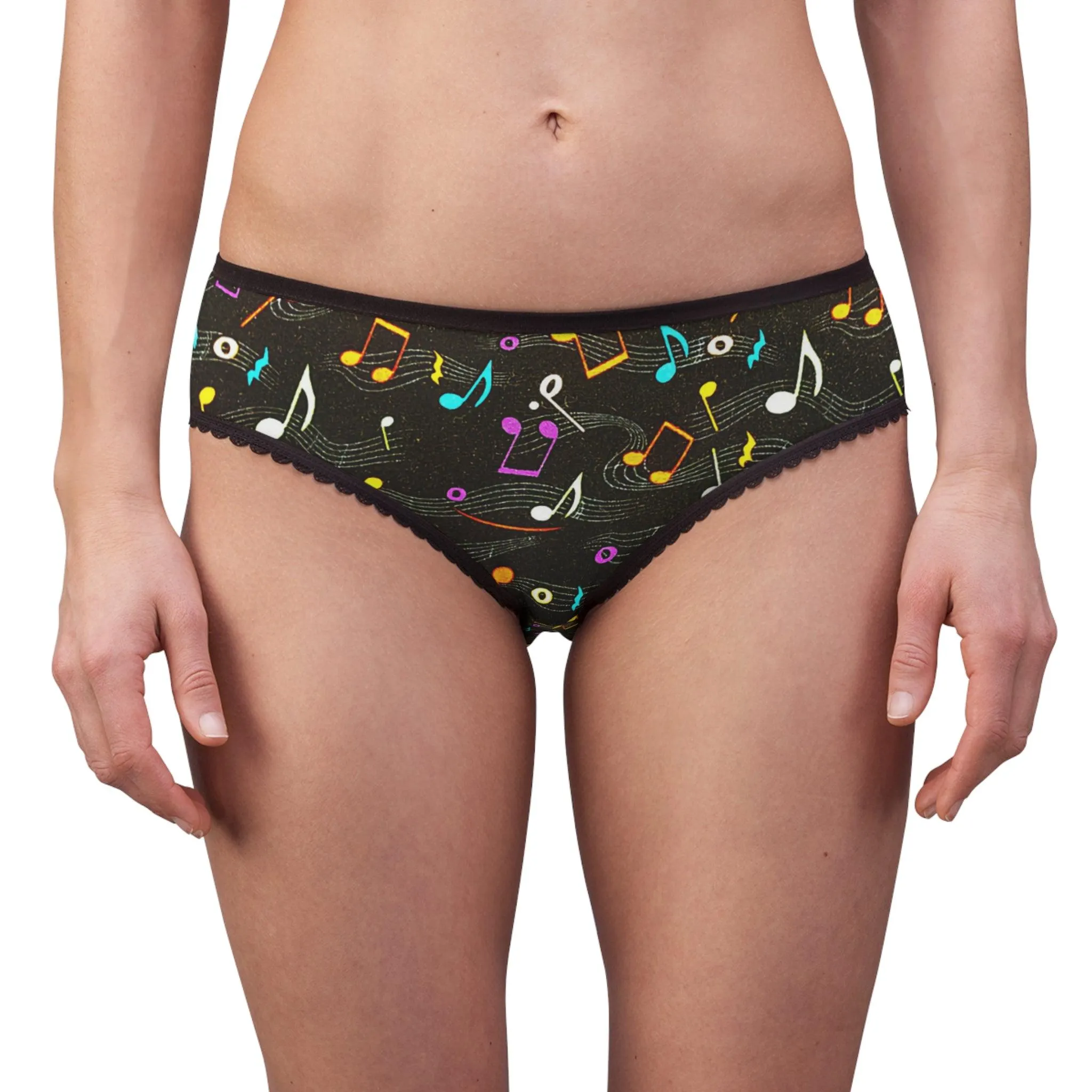 Musical Notes Women's Briefs