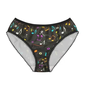 Musical Notes Women's Briefs