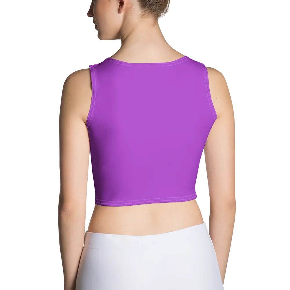 Neon Purple Crop Top