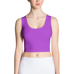 Neon Purple Crop Top