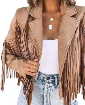 NUFIWI Women Faux Leather PU Jackets Turndown Collar Oversized Blazer Coats Motor Bike Loose Fit Pockets Outwear Fall Winter