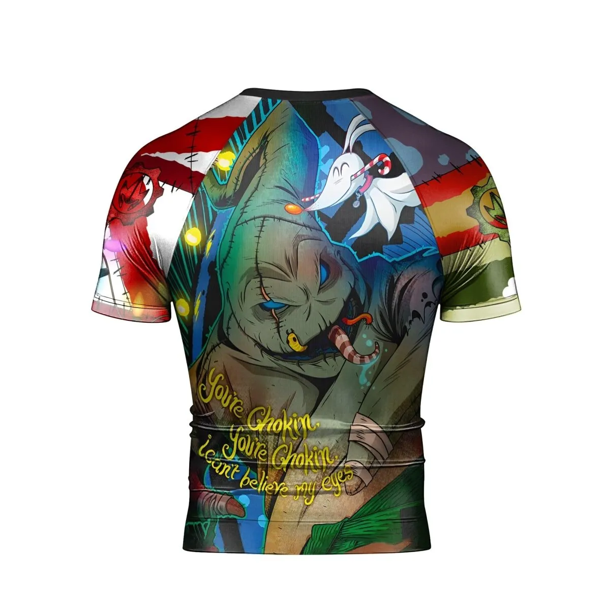 Oogie Boogie Christmas Short Sleeve Rash Guard