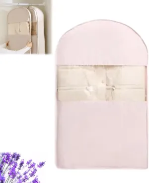 Otherwisie Space Saving Hanging Garment Bag with Self Compression Zipper, Reusable Dust Cover Closet Organizers for Closet Storage, Clothes Protectors for Hanging Clothes (A, S)