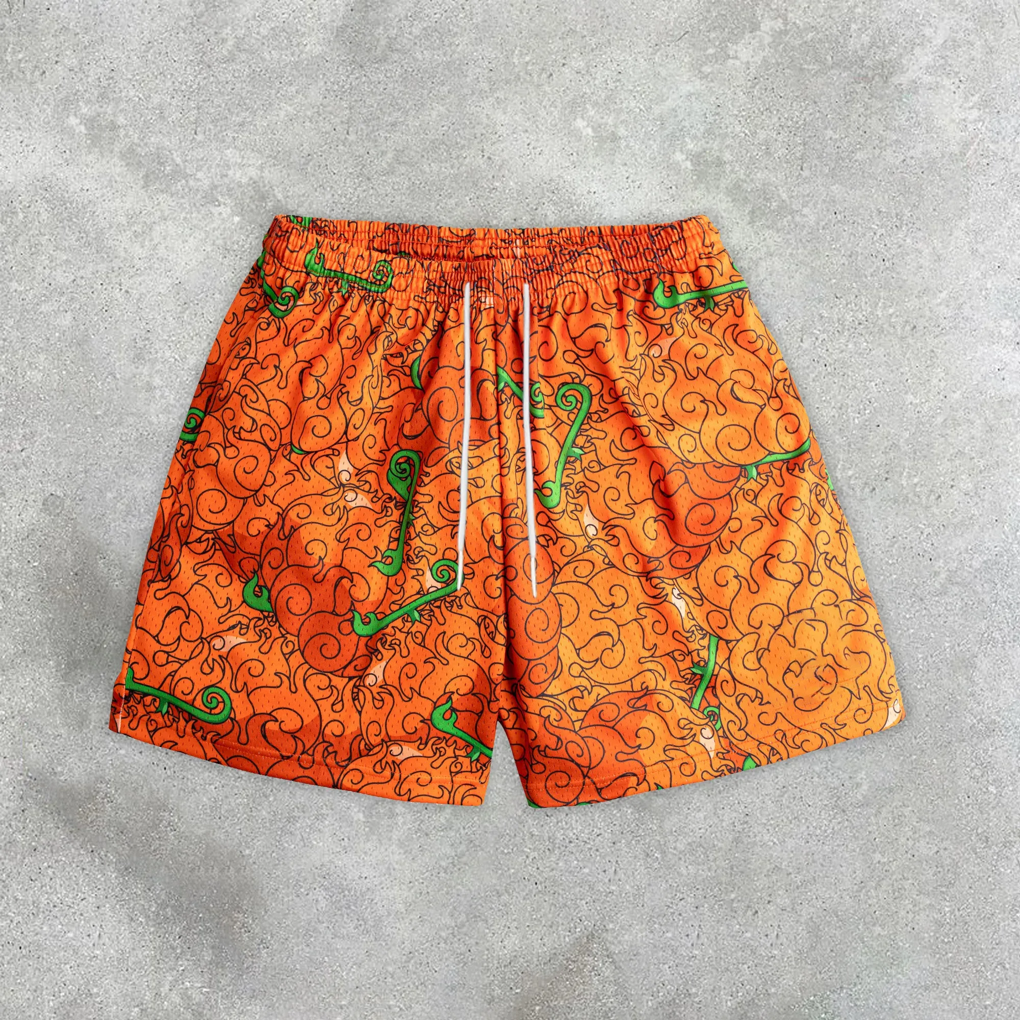 Personality College Style Fashion Loose and Comfortable Mesh Shorts
