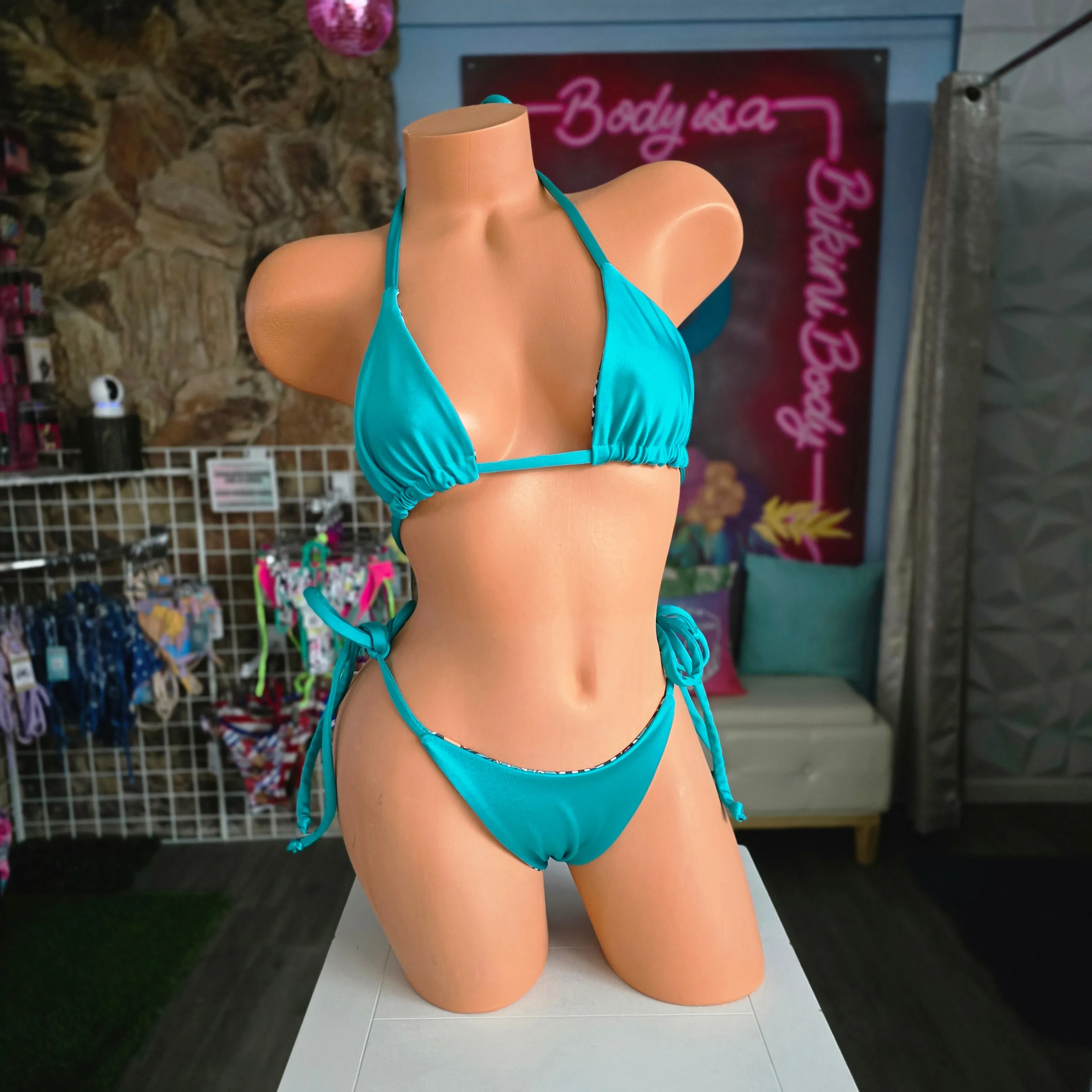 PINK-Somebody's Problem Triangle Top