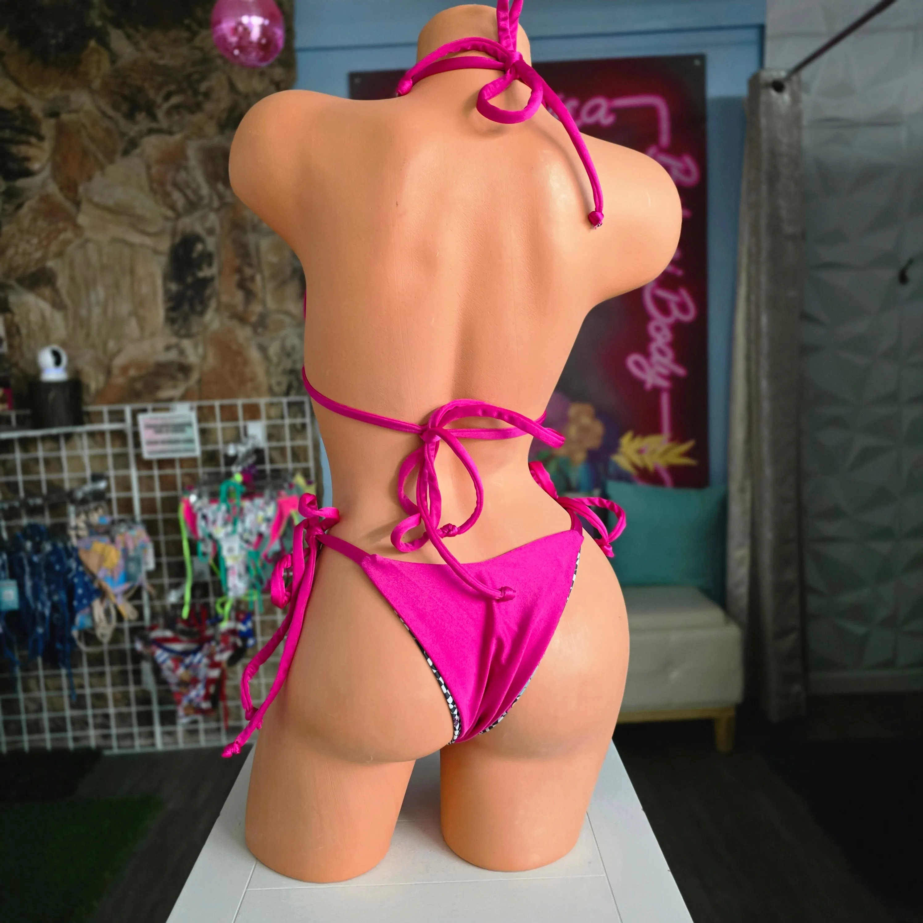PINK-Somebody's Problem Triangle Top