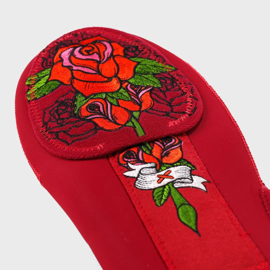 rose sliding mitt