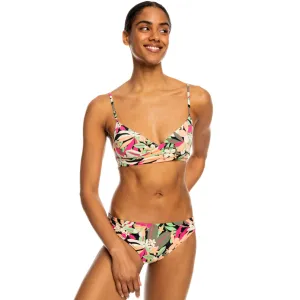 Roxy Womens Printed Beach Classics Wrap 2 Piece Bikini Set