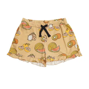 Shorts Ruffled Summer Fruit